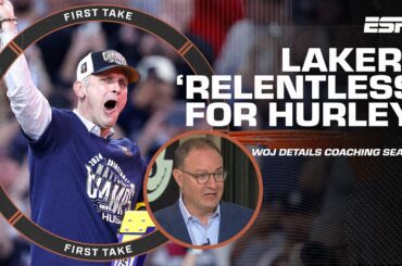 The Lakers have been 'RELENTLESS'! - Woj on motive for Dan Hurley as team's next HC 👀 | First Take