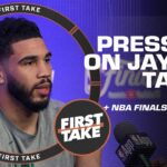 Putting PRESSURE on Jayson Tatum to lead the Celtics + NBA Finals predictions 🏀 | First Take