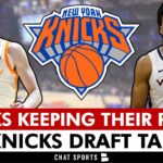 MAJOR Knicks Draft Rumors + Top NY Knicks Draft Targets