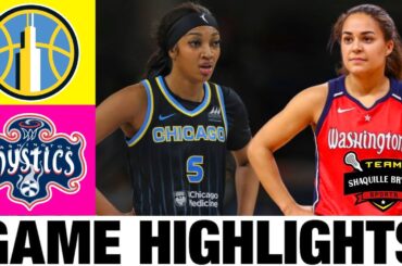 Chicago Sky vs Washington Mystics FULL GAME Highlights | Women's Basketball | 2024 WNBA
