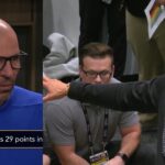 Dallas Mavericks & Boston Celtics locker room after Game 1 of NBA Finals