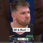 Luka Doncic & Kyrie Irving rally Mavericks to make it an 8-point game! 👀 | #Shorts