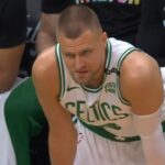 Kristaps Porzingis completely takes over 1st quarter of Game 1 vs Mavs 😳 NBA Finals