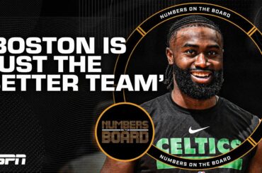 REACTION to NBA Finals Game 1: 'The Celtics are just the BETTER TEAM!' | Numbers on the Board