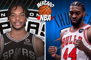 Darius Garland JOGADOR do Spurs - Patrick Williams NA MIRA do OKC / Mercado NBA