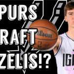 Spurs Draft Matas Buzelis!? San Antonio Spurs News