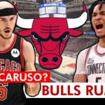 Bulls Rumors On TRADING Alex Caruso To The Rockets & Drafting Donovan Clingan?