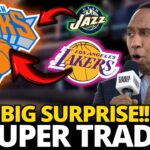 BIG DEAL ALERT! NEGOTIATIONS FOR THE KNICKS INVOLVING LAKERS AND UTAH! INCREDIBLE! KNICKS NEWS TODAY