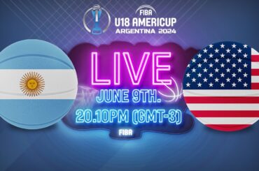 FINAL: Argentina v USA | Full Basketball Game | FIBA U18 AmeriCup 2024