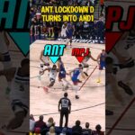 Antman had The Nuggets SHOOK at BOTH ENDS!😭