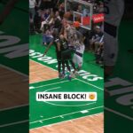 “BLOCKED BY WHITE!” - Derrick White’s CLUTCH block in Game 2! 😱🔥 | #Shorts