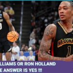 Utah Jazz choice at #10 Cody Williams or Ron Holland -Yes is the answer