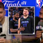 Luka Doncic & Kyrie Irving Talk Bouncing Back In The Series & More Ahead Of Game 3! 👀