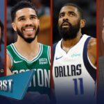 Kyrie Irving, Jayson Tatum's struggles evident in latest King of the Hill | NBA | FIRST THINGS FIRST