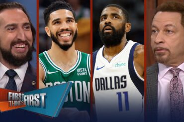 Kyrie Irving, Jayson Tatum's struggles evident in latest King of the Hill | NBA | FIRST THINGS FIRST