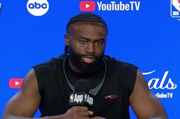 Jaylen Brown previews Game 3, FULL Interview | 2024 NBA Finals Media Day