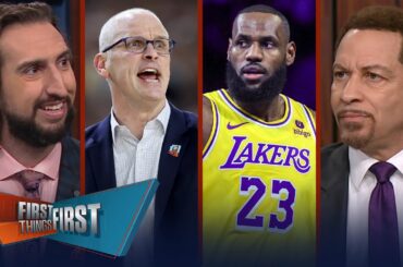 Lakers preparing massive offer to Dan Hurley, More likely LeBron stays? | NBA | FIRST THINGS FIRST
