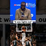 Jaylen Brown sounds off on his THUNDEROUS POSTER dunk in game 3! 😤😲|#Shorts