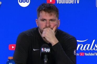 Luka Doncic talks Game 3 Loss vs Celtics, FULL Postgame Interview 🎤