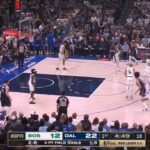 Kyrie Irving hits the Insane Transition three 🔥