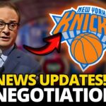 SHOCKING KNICKS TRADE! 2 NEGOTIATIONS ABOUT OUR TEAM! NEW YORK KNICKS NEWS NOW