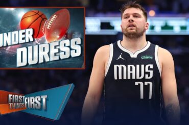 Luka Dončić is Under Duress as Mavs are on brink of elimination in NBA Finals | FIRST THINGS FIRST