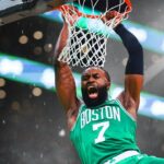 Jaylen's poster dunk vs Luka was embarrassing