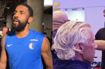 Dallas Mavericks locker room after Game 4 win to avoid sweep in NBA Finals