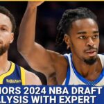 Golden State Warriors 2024 NBA draft prospects with NBA draft expert