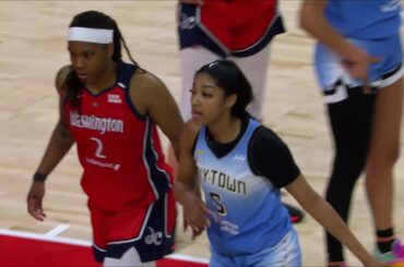 FINAL 13 SECONDS: Chicago Sky vs Washington Mystics WNBA | Angel Reese, Kamilla Cardoso