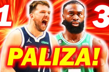 PALIZA HISTÓRICA A CELTICS! REMONTARÁ MAVERICKS? DONCIC CONFÍA