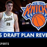 Knicks NBA Draft Plans REVEALED? | New York Knicks Rumors