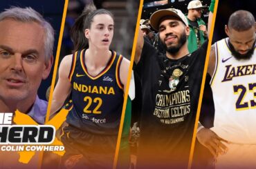 Celtics vs. Lakers debate, Caitlin Clark is the best player for business in WNBA history | THE HERD