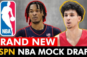 2024 NBA Mock Draft: NEW Round 1 Projections From ESPN