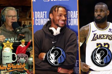 Would LeBron Entertain Signing With The Mavericks If They Drafted Bronny? | 6/20/24