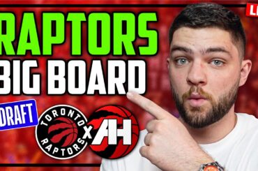 Toronto Raptors 2024 NBA Draft Big Board | Who Should They Select?