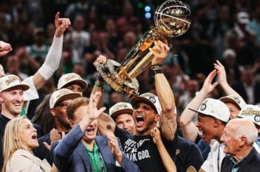 Boston Celtics Larry O’Brien NBA Championship Trophy Presentation🏆