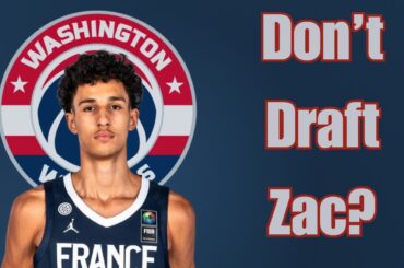 Why Do Wizards Fans Not Want Zaccharie Risacher?