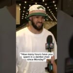 “Shoutout to Boston Dental” - Derrick White got his tooth fixed for the parade! 🦷🤣 |#Shorts