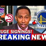 WOW! WARRIORS MAKING 3 HUGE SIGNINGS! BIG NBA STAR CONFIRMED! GOLDEN STATE WARRIORS NEWS