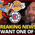 MY GOD! LAKERS AND CLIPPERS WANT A PLAYER FROM US! NEW YORK KNICKS NEWS TODAY