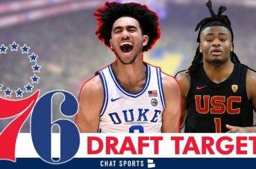 UPDATED Philadelphia 76ers NBA Draft Targets Ft. Jared McCain, Isaiah Collier, Tristan Da Silva
