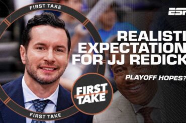 Do the Lakers have REALISTIC EXPECTATIONS for JJ Redick? 🤔 | First Take
