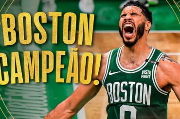 CELTICS CAMPEÕES DA NBA! Assista aos MELHORES MOMENTOS do jogo do título!