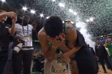 FINAL SECONDS of 2024 NBA Finals and Boston Celtics FULL CELEBRATION