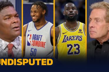 Rich Paul squashes Bronny-LeBron deal rumor, is "not doing" a two-way deal | NBA | UNDISPUTED