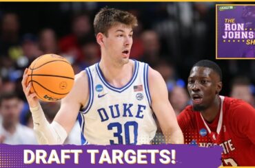 Minnesota Timberwolves NBA Draft Targets -- Should They Take Bronny James? | The Ron Johnson Show