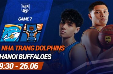 🔴 Livestream Nha Trang Dolphins - Hanoi Buffaloes | Giải bóng rổ chuyên nghiệp Việt Nam - VBA 2024