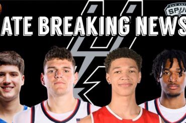 LAST MINUTE SPURS DRAFT RUMORS! San Antonio Spurs News