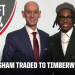 Spurs draft Rob Dillingham with 8th pick & trade him to the Minnesota Timberwolves | 2024 NBA Draft